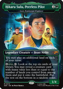 Hikaru Sulu, Peerless Pilot - Loot, Exuberant Explorer (Borderless) [Star Trek: Stardates] Foil