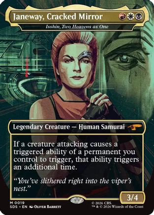 Janeway, Cracked Mirror - Isshin, Two Heavens as One (Borderless) [Star Trek: Stardates]