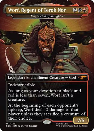 Worf, Regent of Terok Nor - Mogis, God of Slaughter (Borderless) [Star Trek: Stardates]