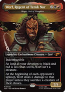 Worf, Regent of Terok Nor - Mogis, God of Slaughter (Borderless) [Star Trek: Stardates] Foil