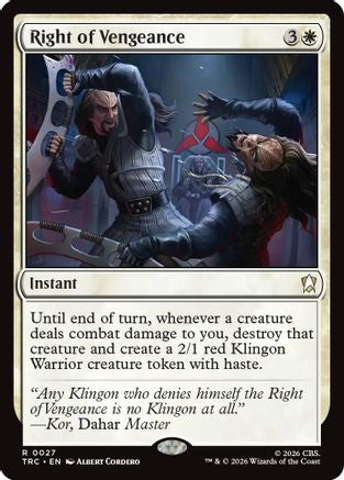 Right of Vengeance [Commander: Star Trek]