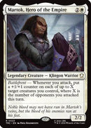 Martok, Hero of the Empire (Surge Foil) [Commander: Star Trek] Foil