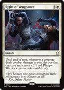 Right of Vengeance (Surge Foil) [Commander: Star Trek] Foil