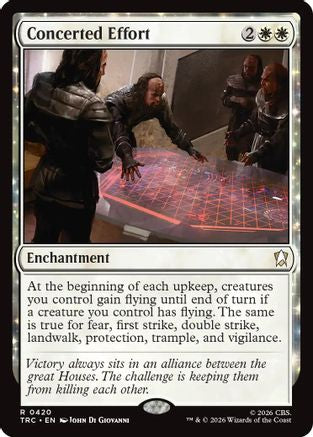Concerted Effort (Surge Foil) [Commander: Star Trek] Foil