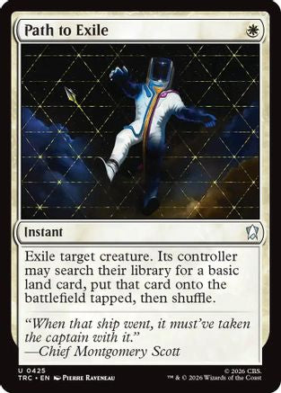 Path to Exile (Surge Foil) [Commander: Star Trek] Foil