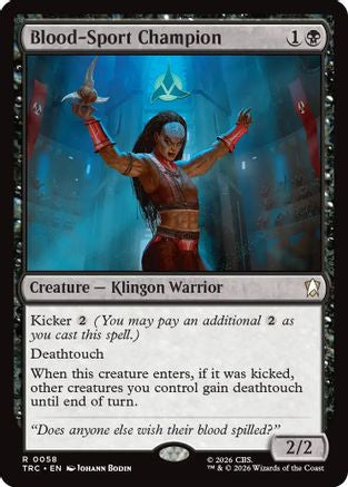 Blood-Sport Champion [Commander: Star Trek]