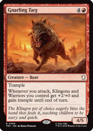 Gnarling Targ [Commander: Star Trek]
