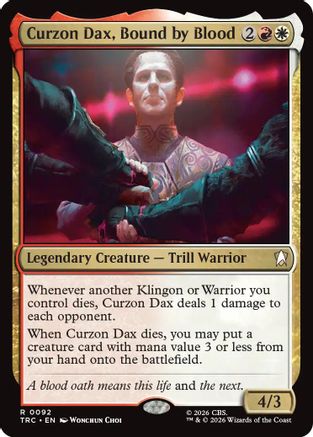 Curzon Dax, Bound by Blood [Commander: Star Trek]