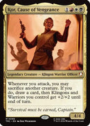 Kor, Cause of Vengeance [Commander: Star Trek]