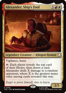 Alexander, Ship's Fool (Surge Foil) [Commander: Star Trek] Foil