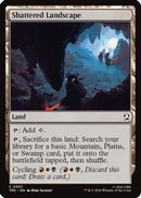 Shattered Landscape (Surge Foil) [Commander: Star Trek] Foil