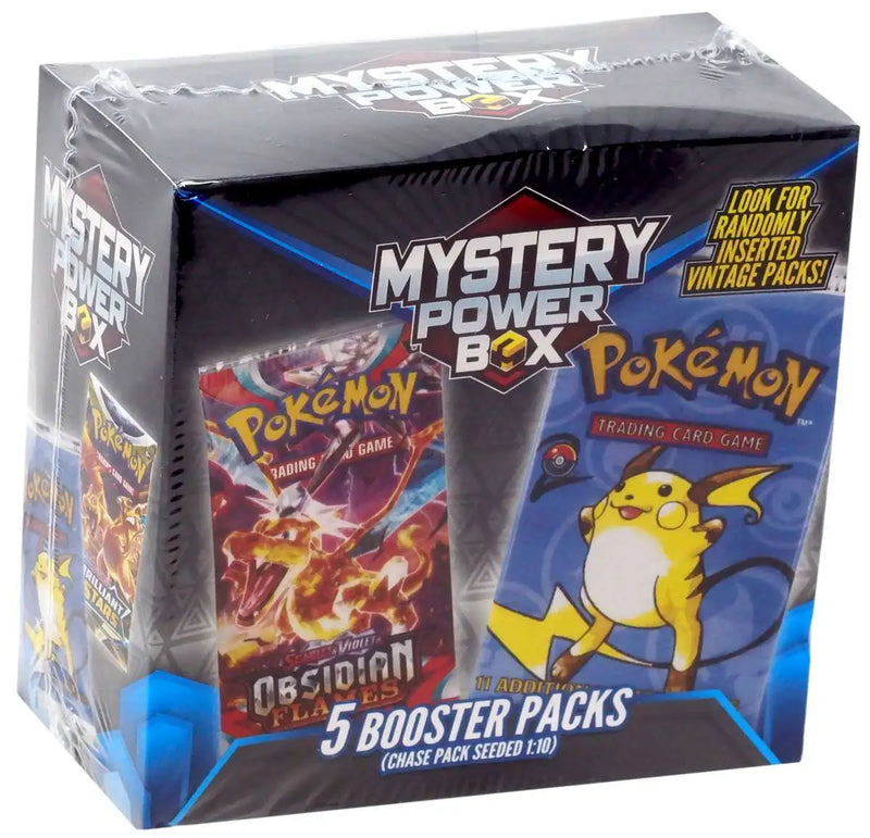 Pokemon Mystery Power Box [5 Booster Packs, 2024]