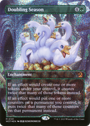 Doubling Season (Anime Borderless) (Confetti Foil) [Wilds of Eldraine: Enchanting Tales] Foil