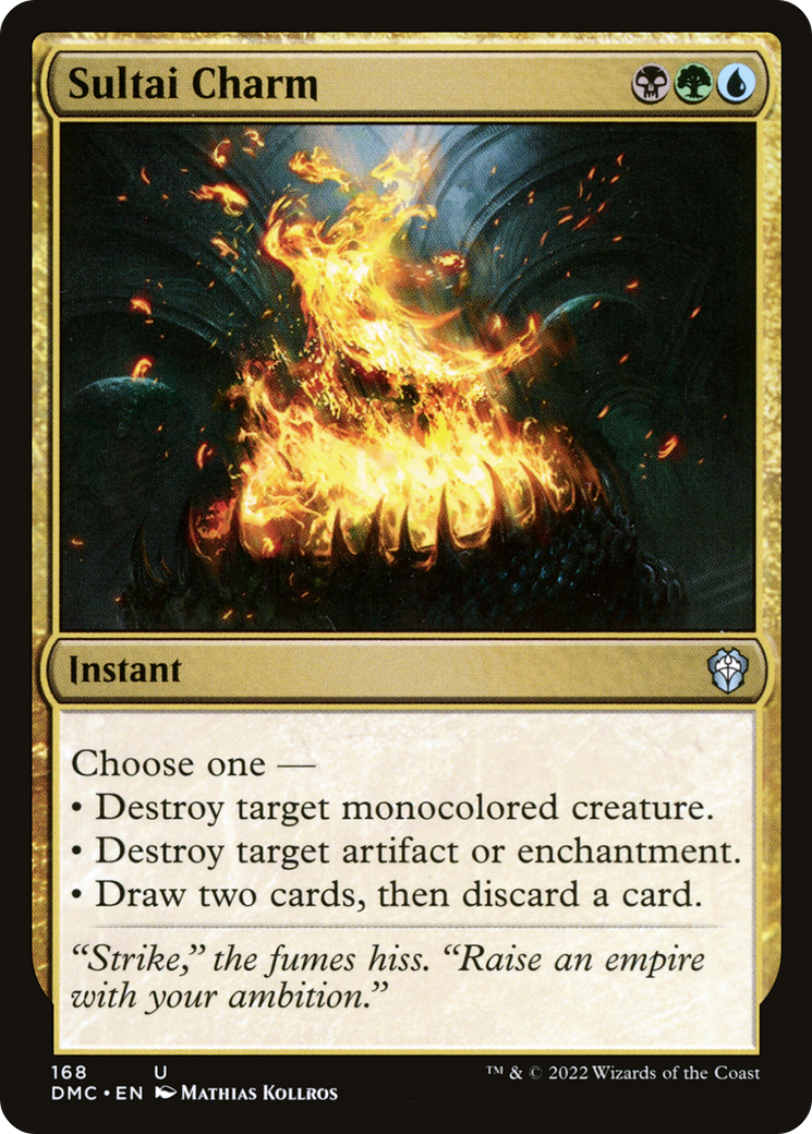 Sultai Charm - [Dominaria United Commander]