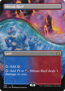 Shivan Reef (Borderless Alternate Art) [Dominaria United]