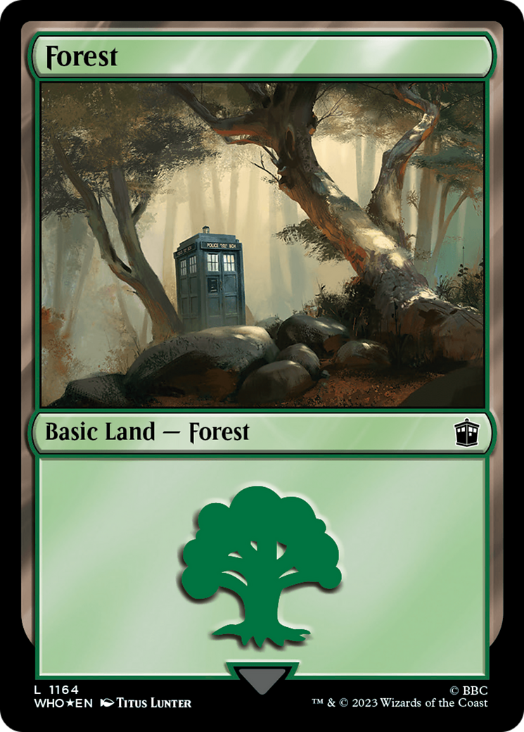 Forest (1164) (Surge Foil) [Doctor Who] Foil