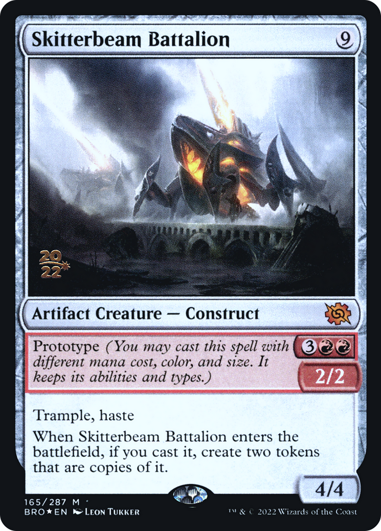 Skitterbeam Battalion - [The Brothers' War Promos] Foil