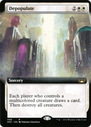 Depopulate (Extended Art) - Streets of New Capenna: (Extended Art)