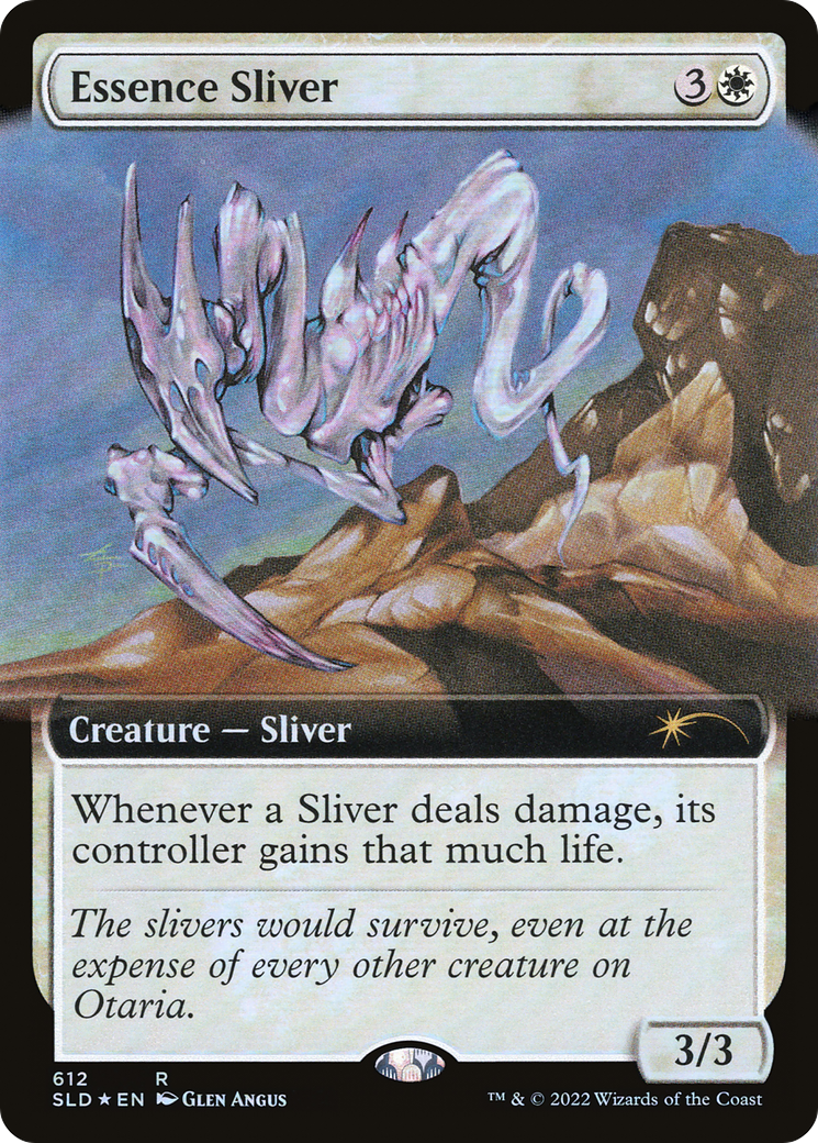 Essence Sliver (Extended Art): (Extended Art) [Secret Lair Drop] Foil