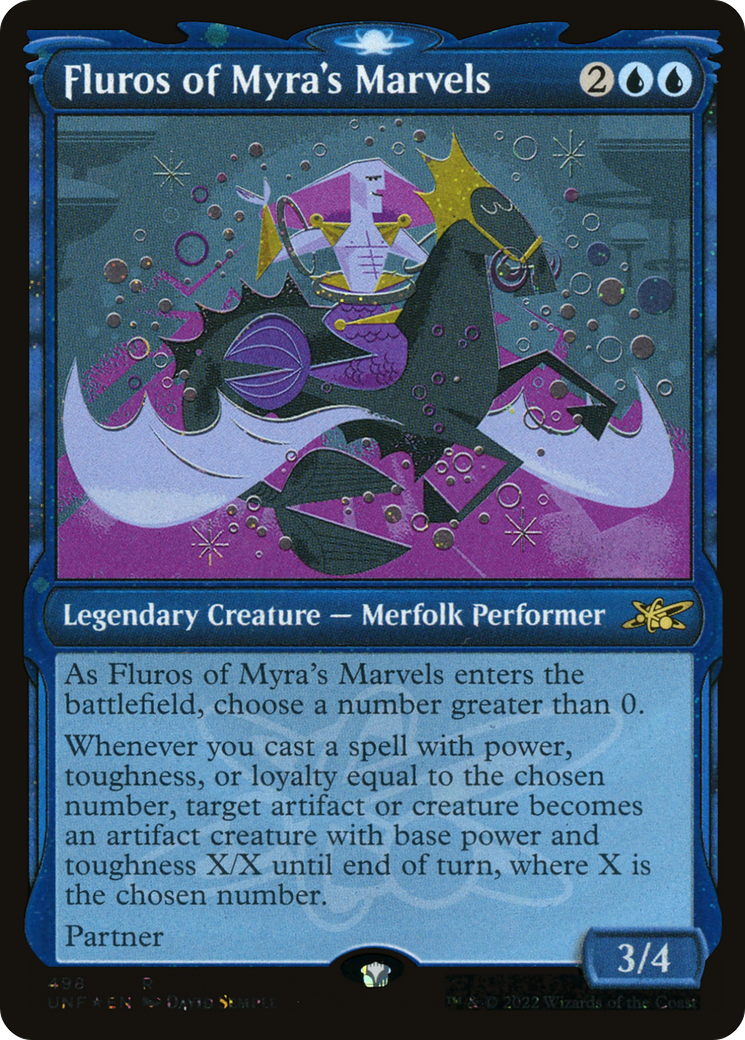 Fluros of Myra's Marvels (Showcase) (Galaxy Foil): (Showcase) [Unfinity] Foil