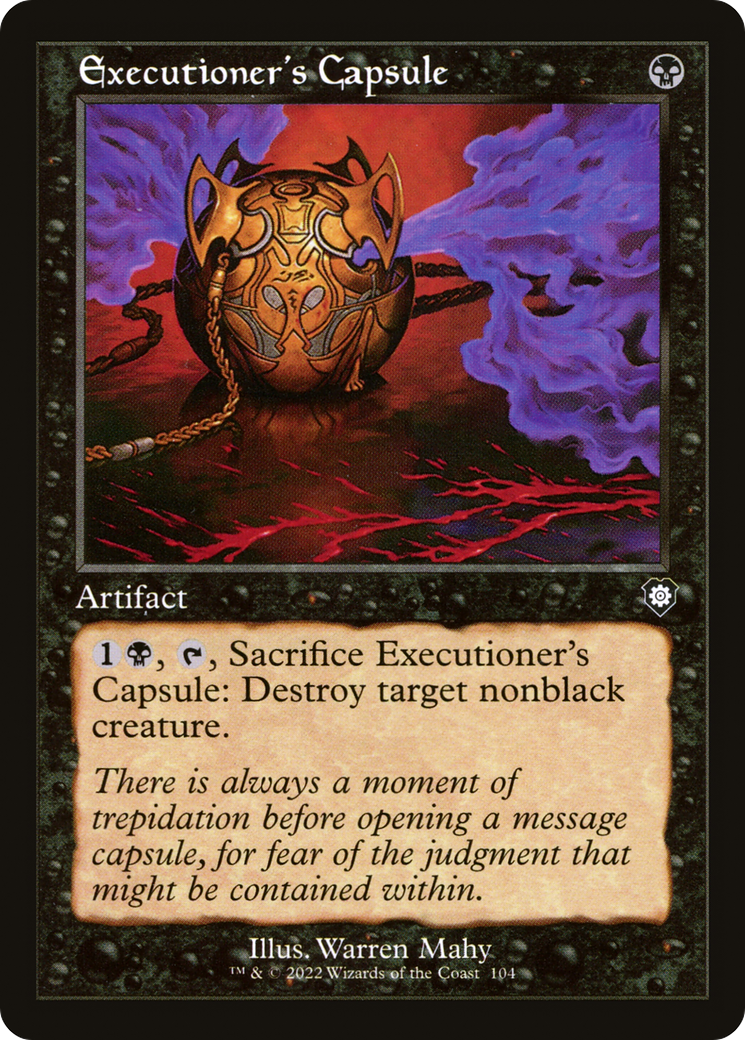 Executioner's Capsule (Retro Frame) [The Brothers' War Commander]
