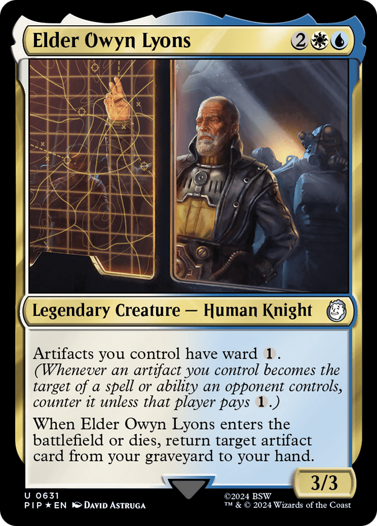 Elder Owyn Lyons (Surge Foil) [Fallout] Foil