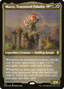 Mazzy, Truesword Paladin (Foil Etched) (CLB-541) - Commander Legends: Battle for Baldur's Gate Foil