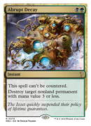 Abrupt Decay (White Border) - Mystery Booster 2