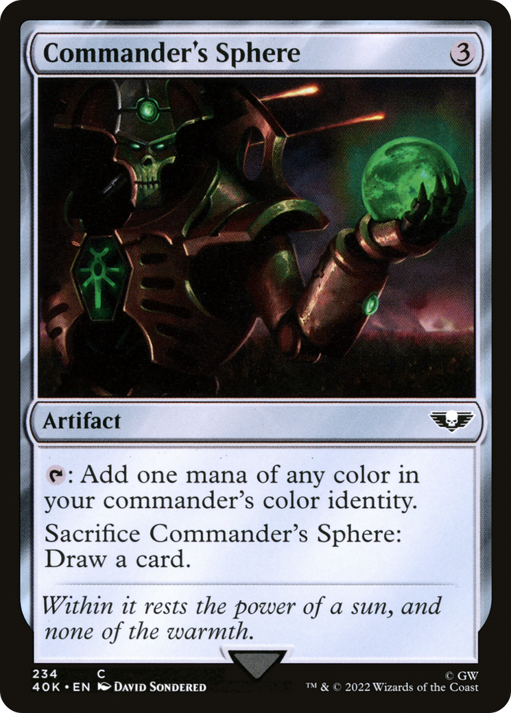 Commander's Sphere (234) [Warhammer 40,000 Commander]