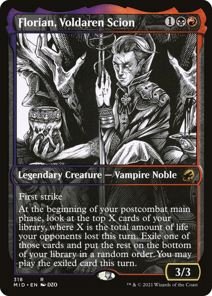 Florian, Voldaren Scion (Showcase): (Showcase) [Innistrad: Midnight Hunt]
