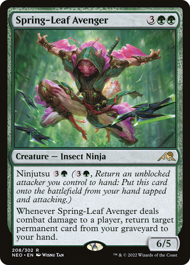 Spring-Leaf Avenger - [Kamigawa: Neon Dynasty]