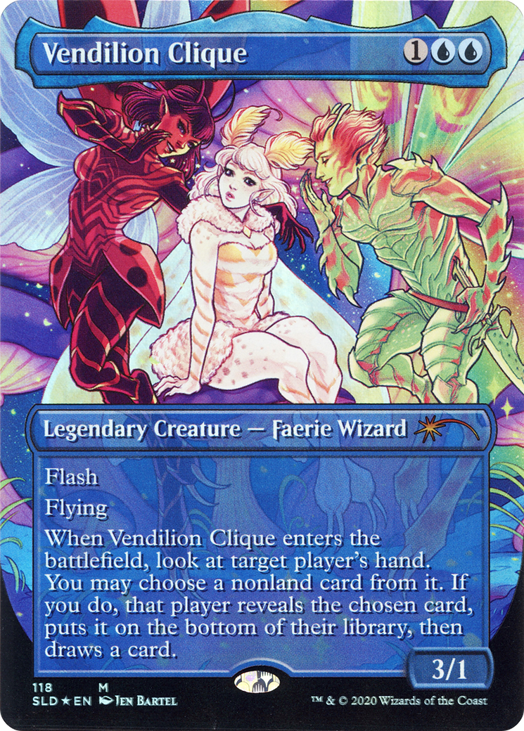 Vendilion Clique [Secret Lair Drop] (Borderless) Foil