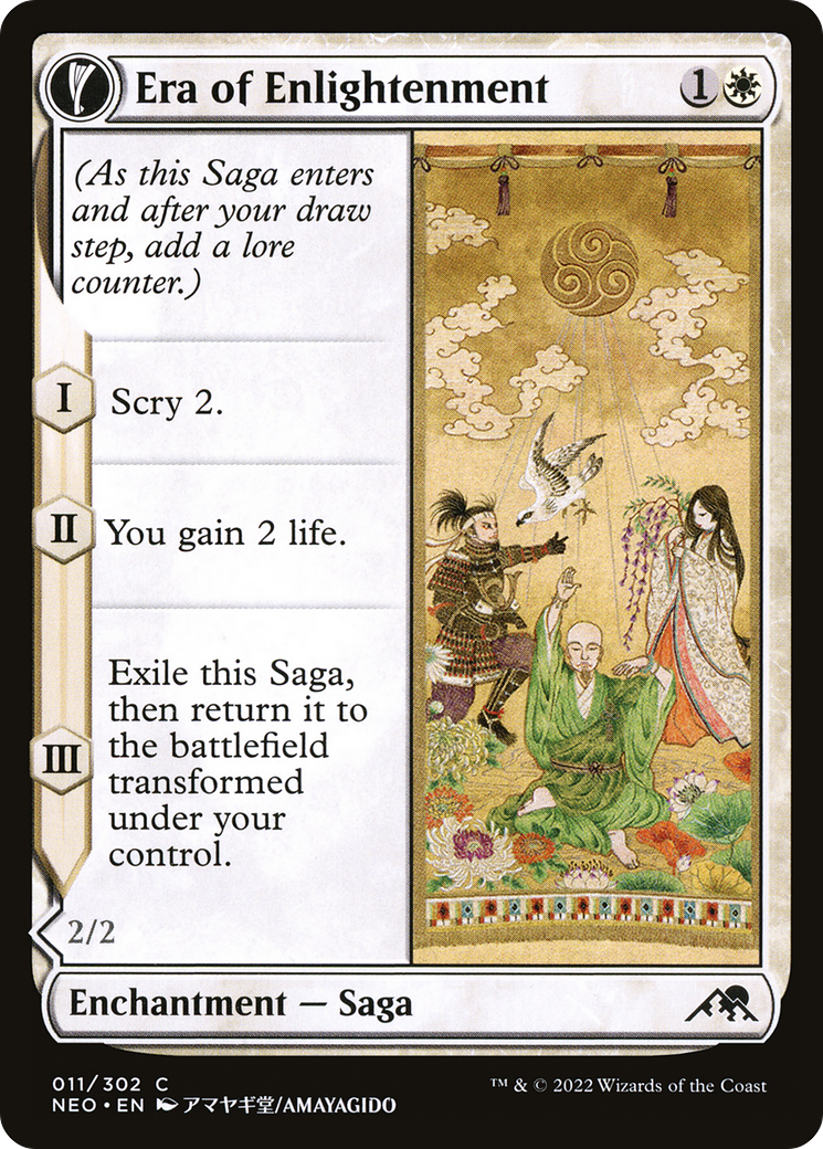 Era of Enlightenment: (fandfc, enchantment) [Kamigawa: Neon Dynasty]