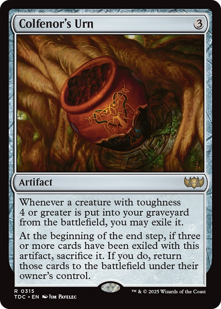 Colfenor's Urn [Commander: Tarkir: Dragonstorm]