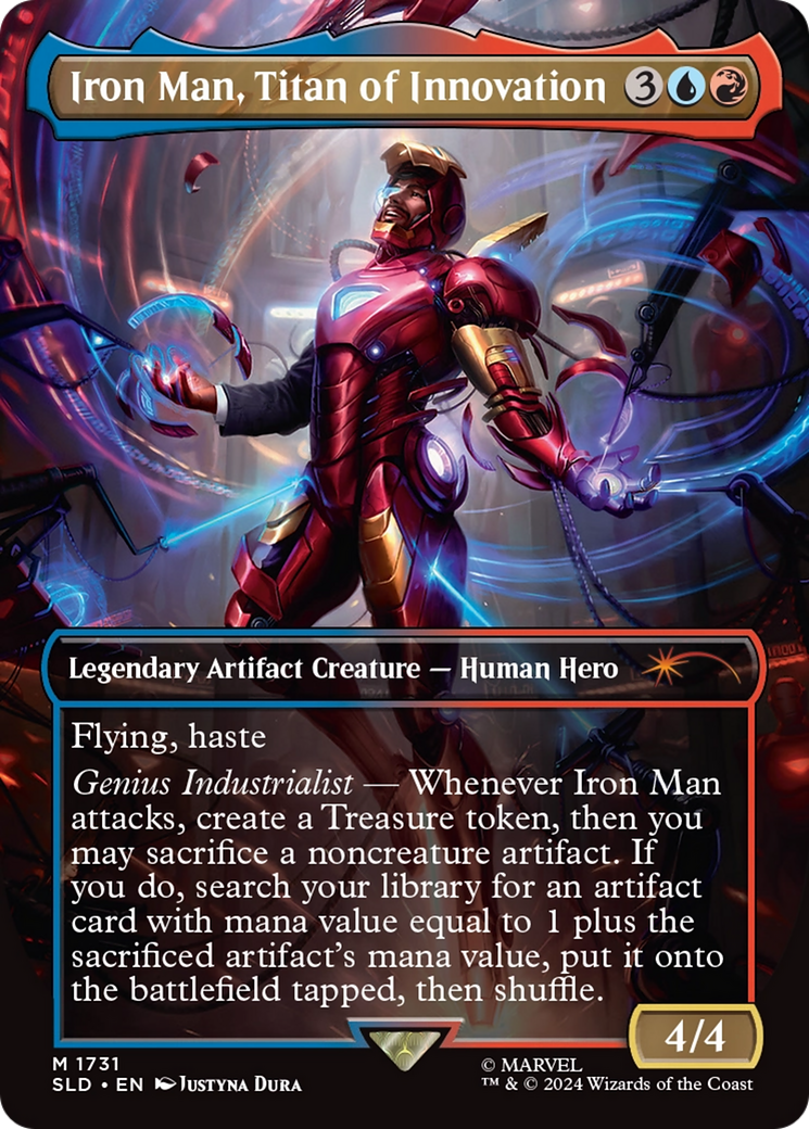 Iron Man, Titan of Innovation [Secret Lair Drop] (Borderless)