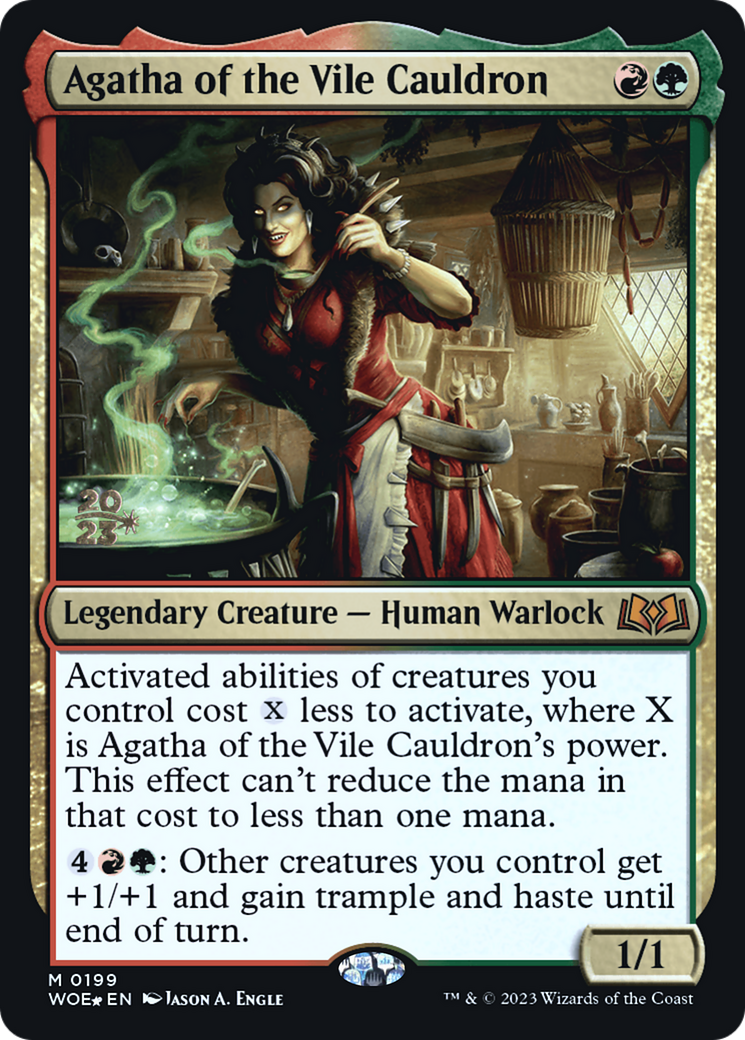 Agatha of the Vile Cauldron - Wilds of Eldraine Promos Foil