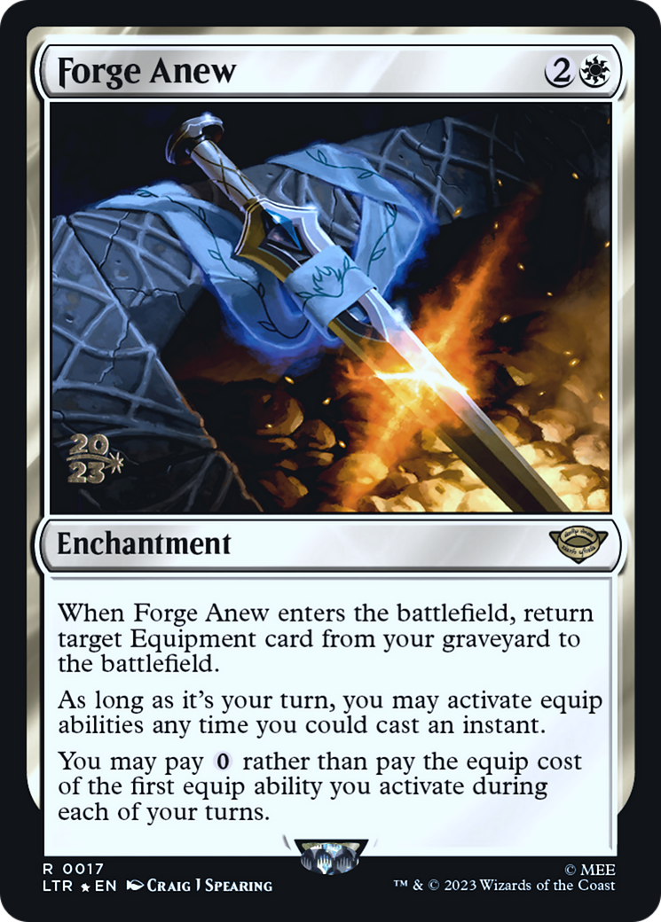Forge Anew [Tales of Middle-earth Promos] Foil