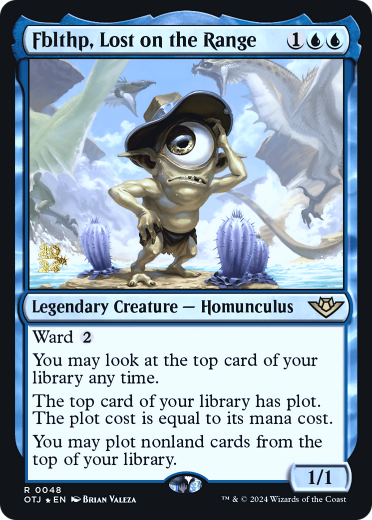 Fblthp, Lost on the Range [Outlaws of Thunder Junction Promos] Foil