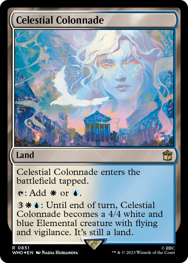 Celestial Colonnade (Surge Foil) - Doctor Who Foil