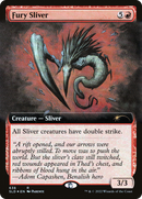 Fury Sliver (Extended Art): (Extended Art) [Secret Lair Drop] Foil