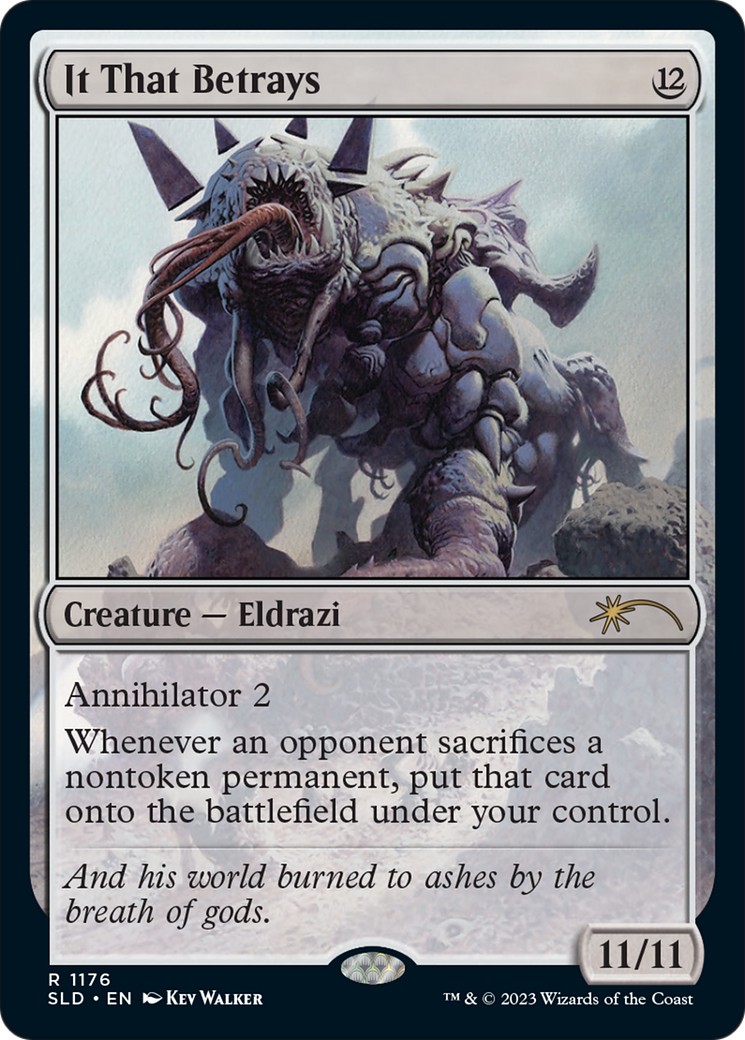It That Betrays [Secret Lair Drop]: (Full Art)