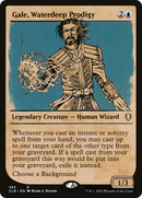 Gale, Waterdeep Prodigy (Showcase): (Showcase) [Commander Legends: Battle for Baldur's Gate]