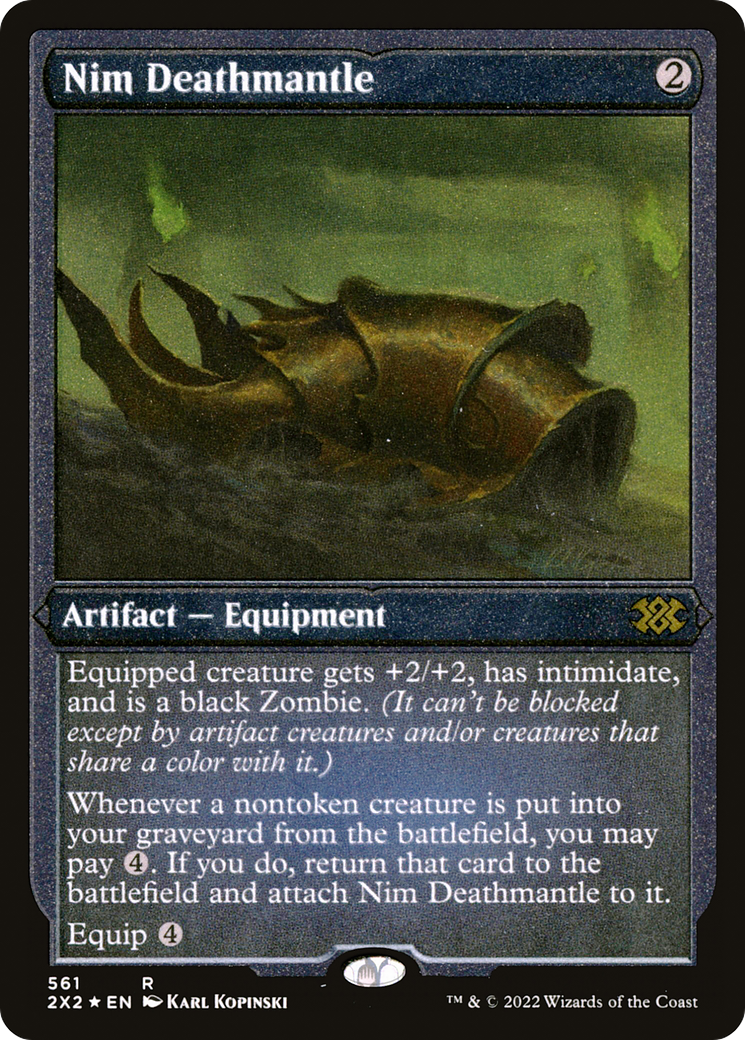 Nim Deathmantle (Foil Etched) - [Double Masters 2022] Foil