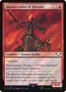 Bloodcrusher of Khorne (Surge Foil) - Warhammer 40,000 Commander Foil