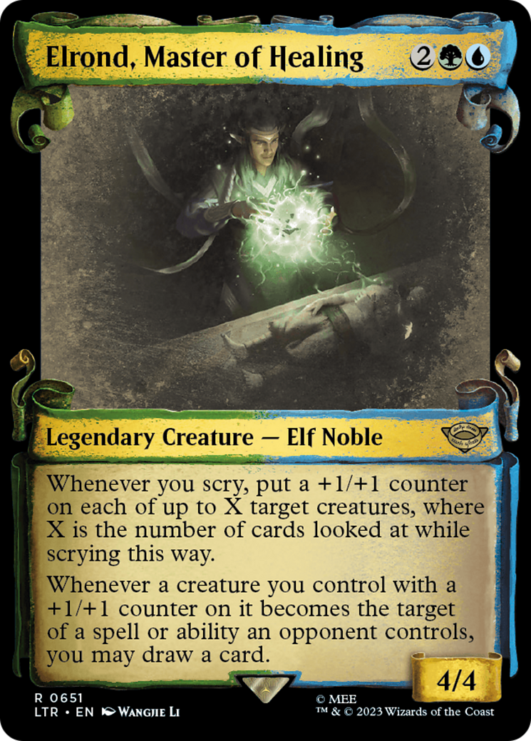 Elrond, Master of Healing (Showcase Scrolls): (Showcase) [The Lord of the Rings: Tales of Middle-earth]