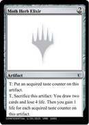 Moth Herb Elixir [Un-Known Event Playtest Cards]