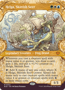 Helga, Skittish Seer (Showcase): (Showcase) (Borderless) [Bloomburrow]