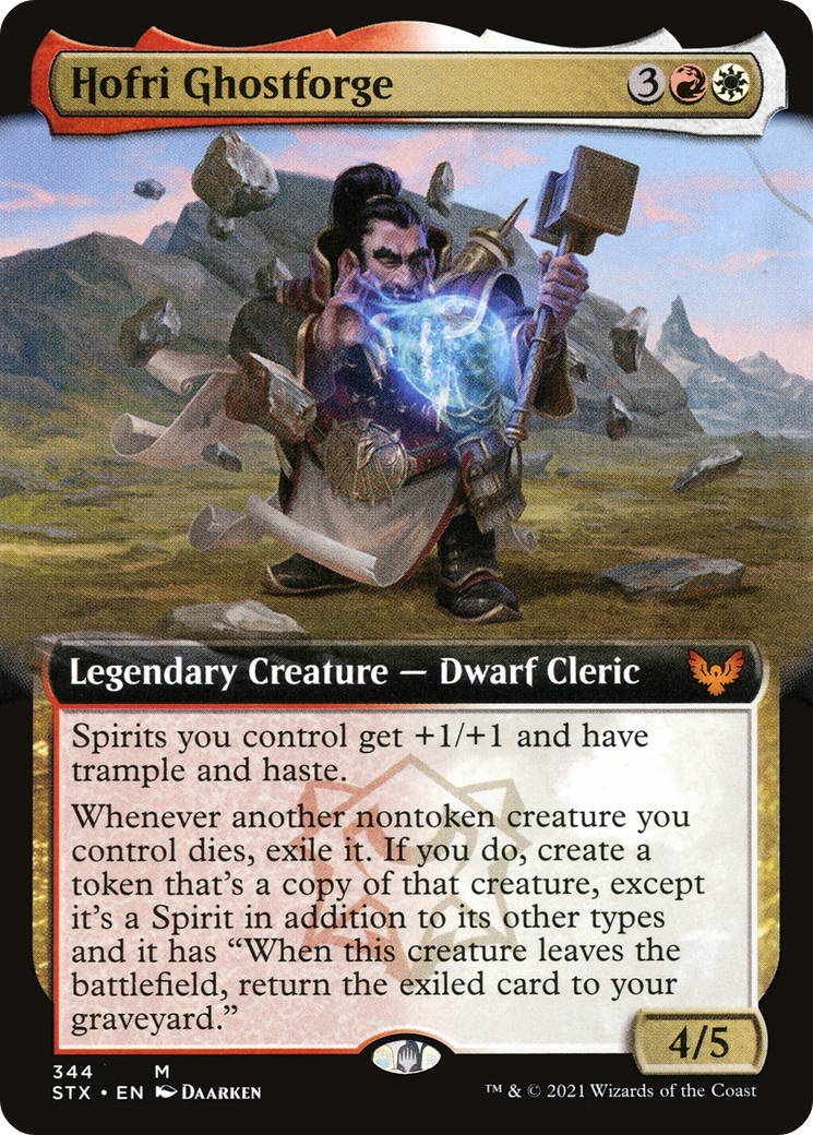 Hofri Ghostforge (Extended Art): (Extended Art) [Strixhaven: School of Mages]