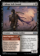 Callous Sell-Sword - Wilds of Eldraine