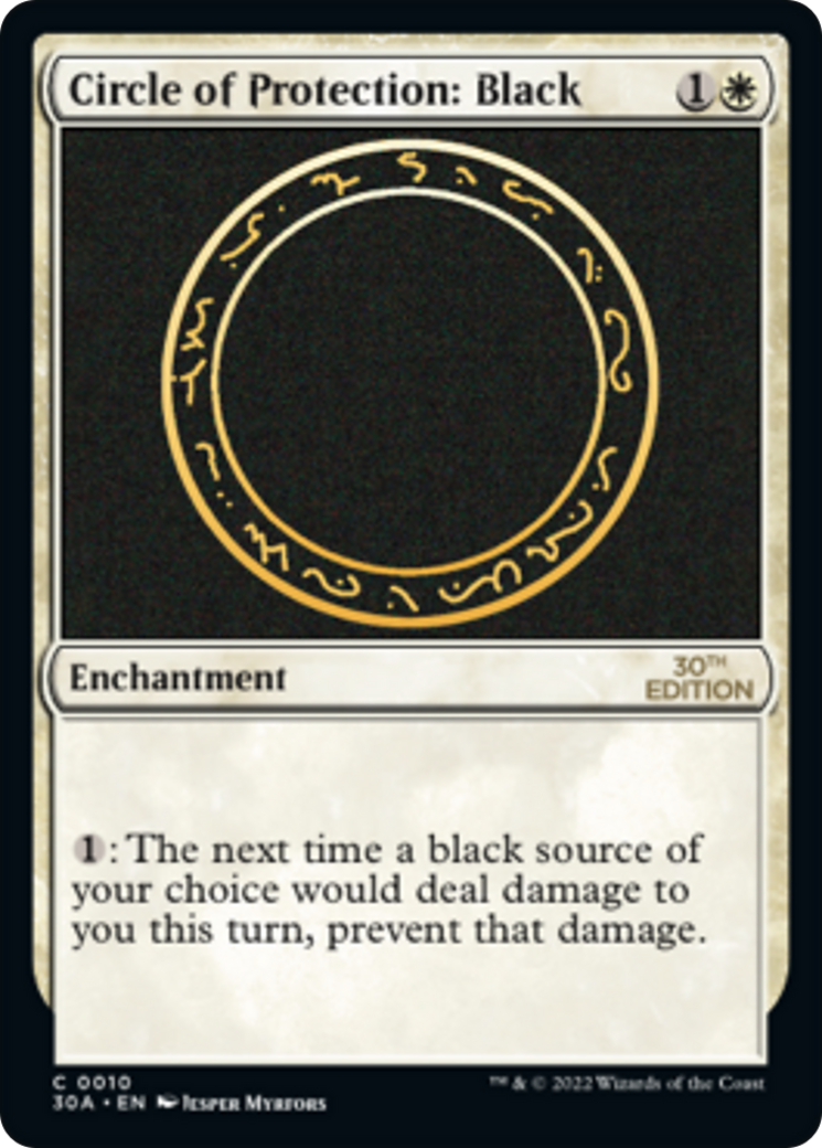 Circle of Protection: Black - 30th Anniversary Edition